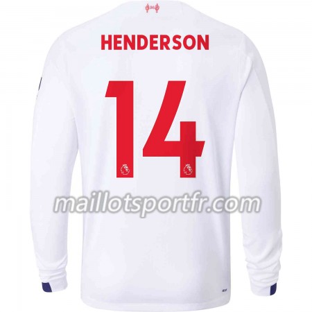 Maillot de Foot Liverpool Jordan Henderson 14 Exterieur 2019/20 ML